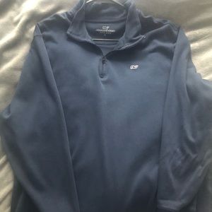 Vineyard Vines Boys size lrg 1/4 zip long sleeve